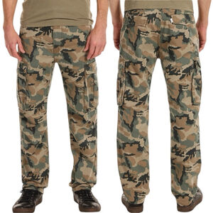 Levi’s Camouflage Cargo Pants Men’s 31x32 Relaxed Fit Cotton Twill Camo